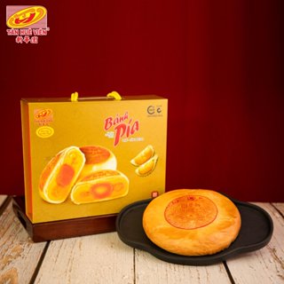 Bánh Pía Siêu To 1kg Đậu Sầu Riêng 8 Trứng Tân Huê Viên – Đặc Sản Sóc Trăng