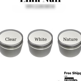  Bột Mỹ - Bột Dẻo Làm Hoa Nail - Clear- White - Nature. 