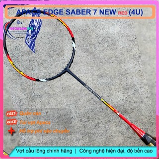 Vợt cầu lông Apacs Edge Saber 7 New RED - BH Chính Hãng - Vợt cân bằng công thủ đánh phong trào