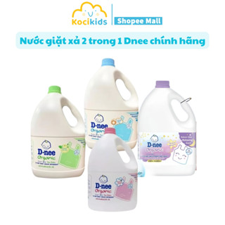 Nước Giặt Dnee cho bé Đủ Màu Can 3L Hương Thơm Tự Nhiên