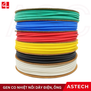   5 Mét  Gen Co Nhiệt Đủ Loại – Ống Co Nhiệt Cách Điện Bọc Dây Điện Chống Nước Chịu Nhiệt 