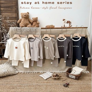  Bộ Quần Áo Giữ Nhiệt Cho Bé Chất Cotton Zip Lông Ấm Áp Mềm Mịn Màu Sắc Basic Cho Bé 7-25kg Chubby Store 