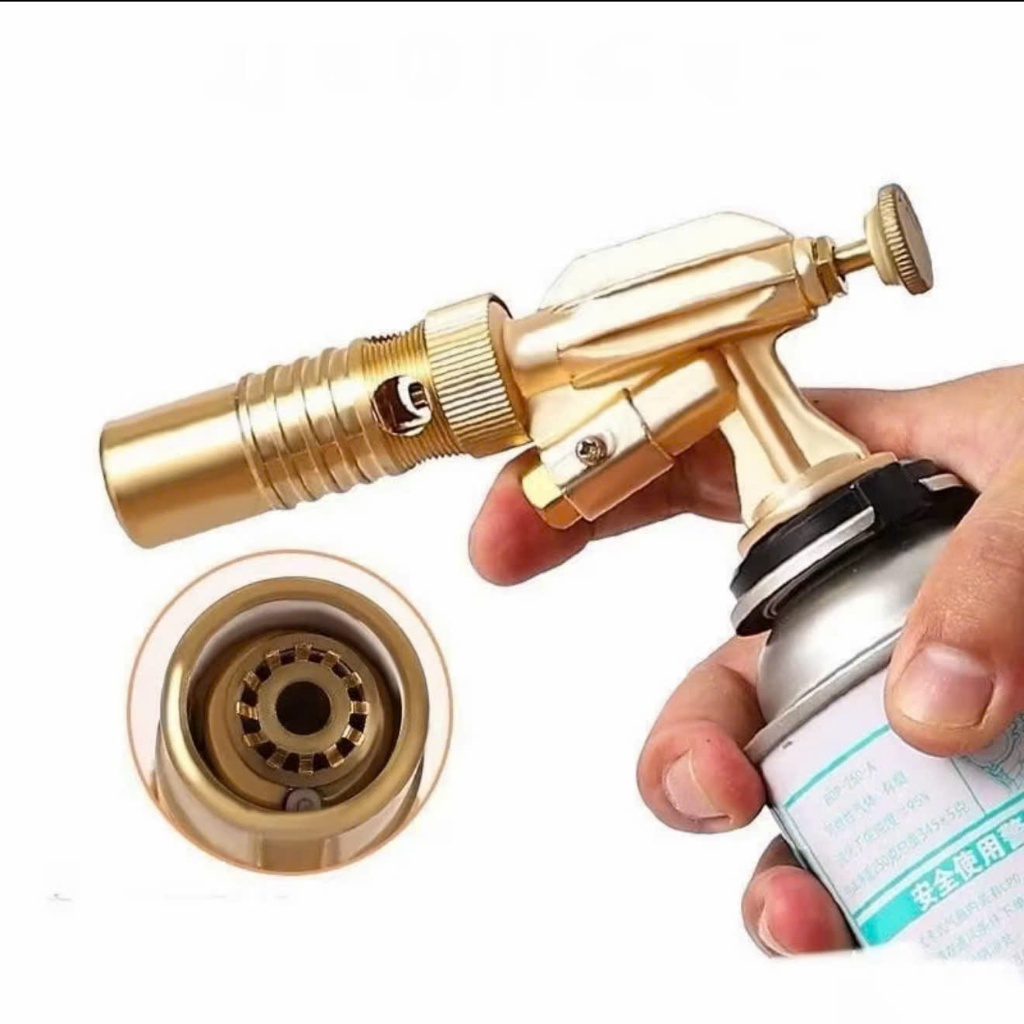Đầu Khò Ga Mini - Đèn Khò Gas Cao Cấp Lõi Đồng Ống Dài Bền Bỉ Cho Ngọn Lửa Xanh 💎RẺ VÔ ĐỊCH💎