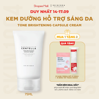 Kem Dưỡng Ẩm Dưỡng Sáng SKIN1004 Madagascar Centella Tone Brightening Capsule Cream 75ml