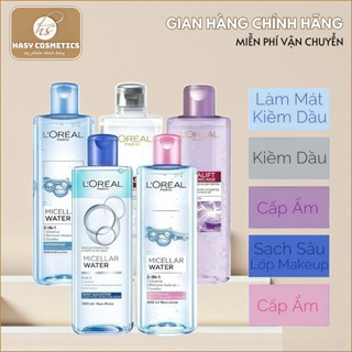  Nước tẩy trang Loreal Đủ 5 Màu L'Oréal Micellar 400ml 