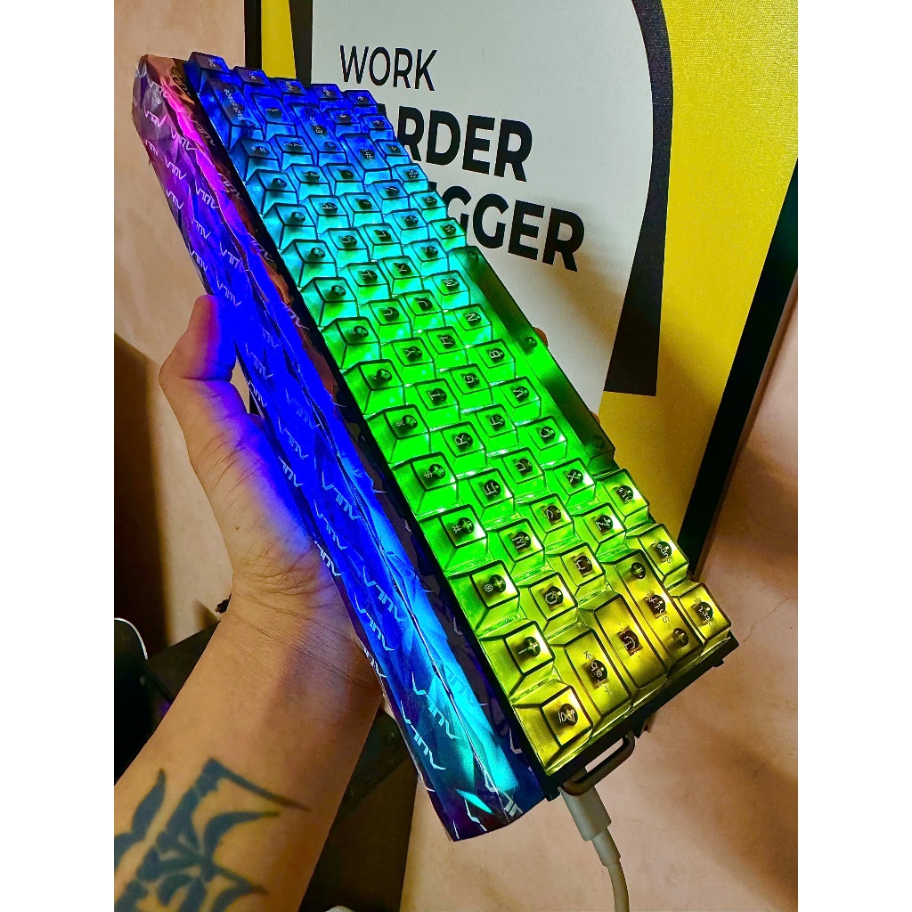 ( NEW - Rapid Trgger ) AULA HERO68 - HERO84 | 8k Polling Rate |0.01mm | BigBuy360 - bigbuy360.vn