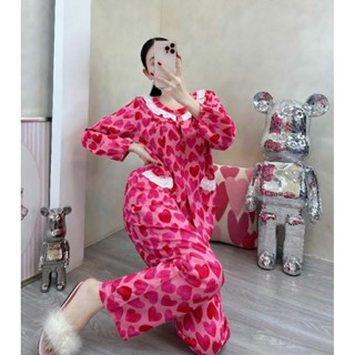  BỘ TAY DÀI 2 TÚI VIỀN REN - LANH TOLE VNXK F21 