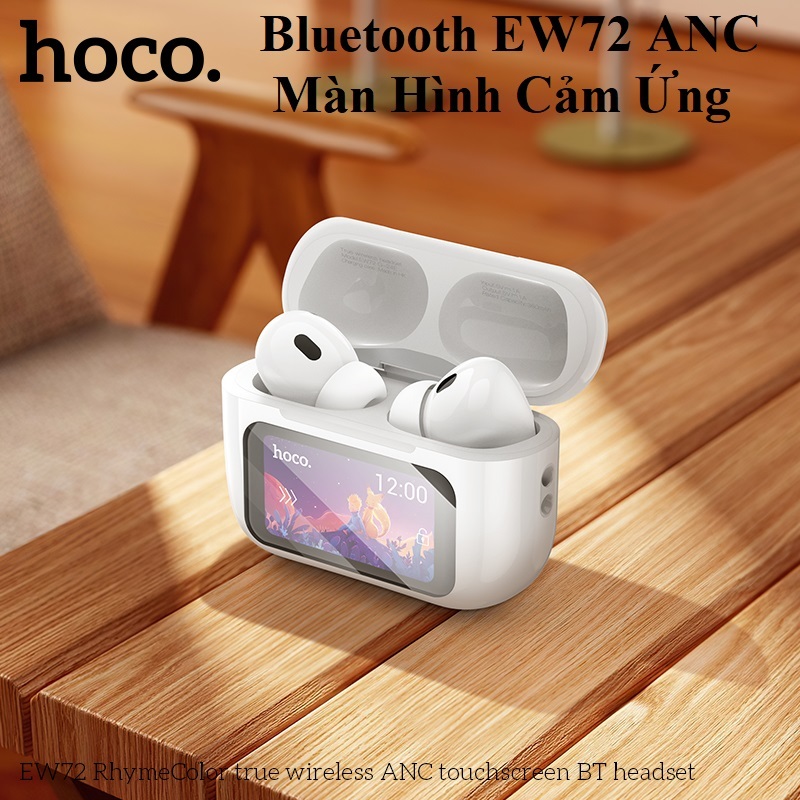 Tai nghe bluetooth màn hình cảm ứng Hoco EW72 ANC