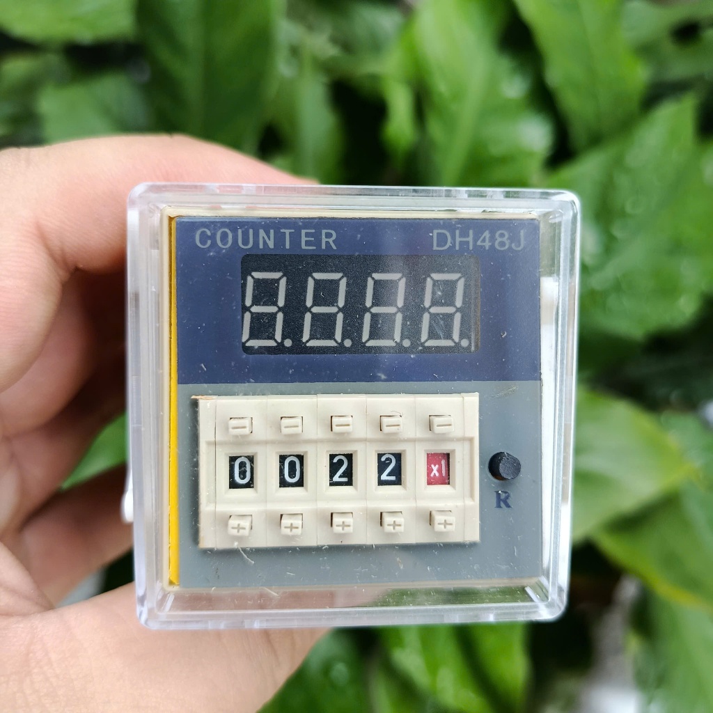 Bộ đếm số Counter DH48J-11A kèm đế 11 chân tròn