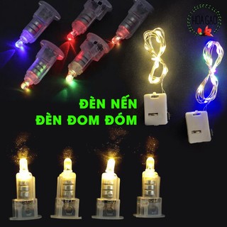 Comboo đèn led 7 màu gắn đèn giáng sinh trung thu, lồng đèn handmade - đèn led trung thu đèn nến đèn đom đóm