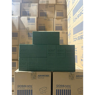 [ Sỉ thùng 20 viên ] Xốp xanh cắm hoa tươi, hoa sáp, mút xốp Qosis Advantage loại 1