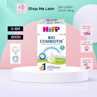 HiPP Nội địa Đức Organic Combiotic hỗ trợ hệ vi sinh đường ruột khỏe mạnh - Hôp 600gr