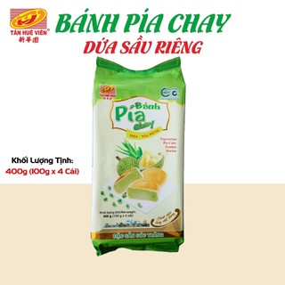 Bánh Pía chay đậu xanh lá dứa Tân Huê Viên