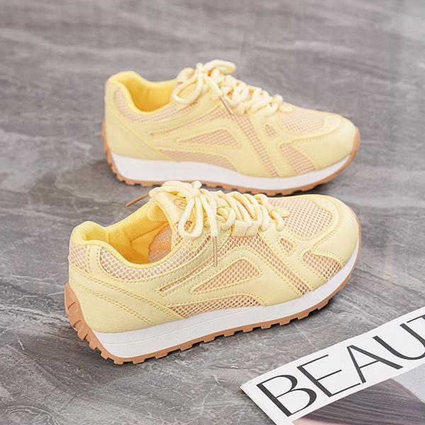 MISSY - Giày Thể Thao/ Sneaker Nữ Êm Chân Đế Mềm Nhẹ Cao 3cm Thoải Mái Đi Bộ, Tập Gym, Đi Học - MS644