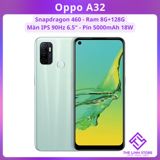  Điện thoại Oppo A32 ram 8G 128G - Snapdragon 460 màn 90Hz 