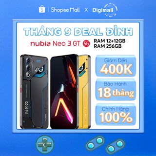 Điện thoại Gaming Nubia Neo 3 GT 5G 24(12+12)GB 256GB Pin 6000mAh 80W Hàng chính hãng