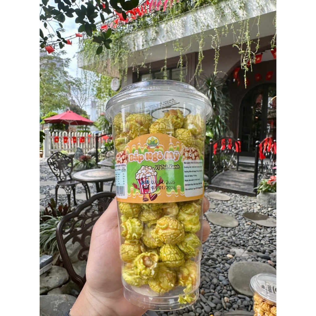 [Ăn vặt quán cafe] Combo 20 hộp bỏng ngô Mỹ-Bắp rang bơ-Bắp rạp chiếu phim-Bỏng ngô quán cafe (hộp 1