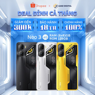 Điện thoại Gaming Nubia Neo 3 4G 16(8+8)GB/128GB I Trigger Gaming I 6.8"120Hz - Hàng Chính Hãng