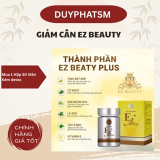  Giảm Cân Ez Beauty Chính Hãng Hộp 30 viên kèm  detox 