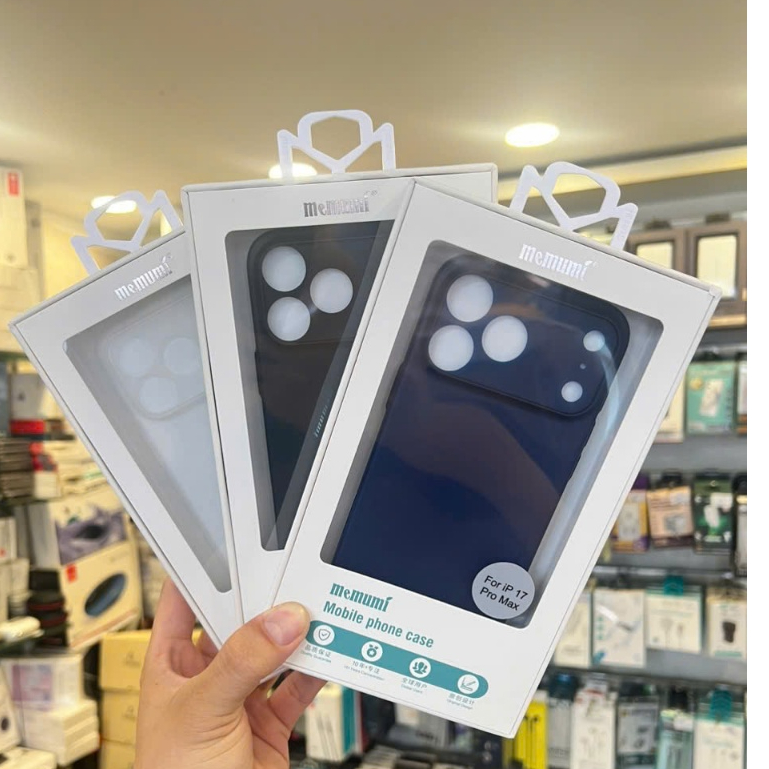 Ốp lưng siêu mỏng cho iPhone 17 pro max / 16 /15 pro max/15/14 pro max 13 Pro Max/12 Pro chính hãng 