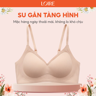  Áo Lót Tàng Hình Su Gân Loire Al250731 Không Gọng Đệm Mỏng 0.5cm 