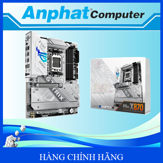 Bo Mạch Chủ Main ASUS ROG STRIX X870-A GAMING WIFI Socket AM5 - Hàng Chính Hãng