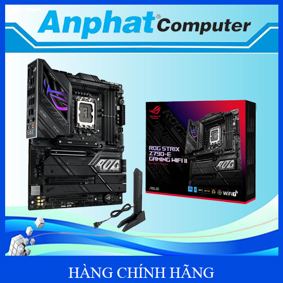 Bo Mạch Chủ Main ASUS ROG STRIX Z790-E GAMING WIFI II Socket LGA1700 - Hàng Chính Hãng