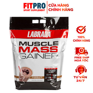Sữa Tăng Cân Tăng Cơ Labrada Muscle Mass Gainer 5.4Kg (12Lbs)