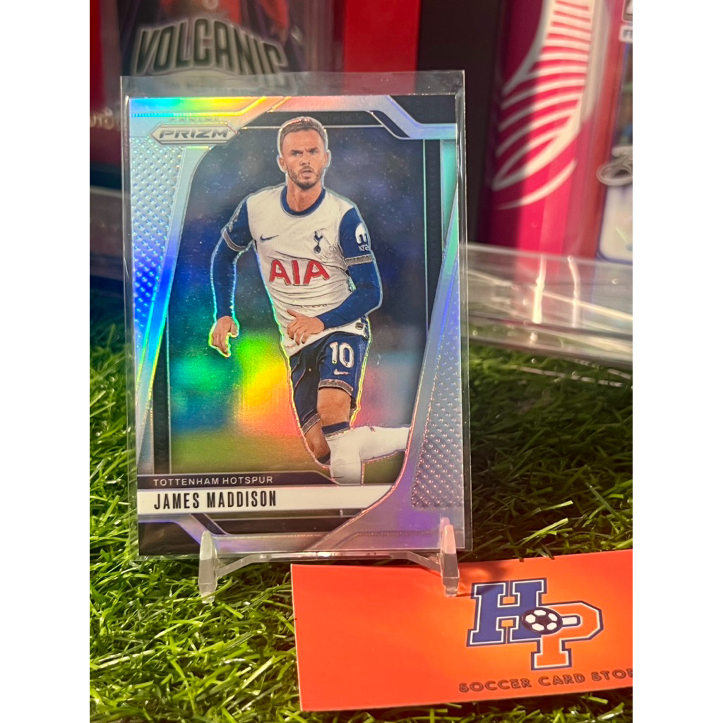 Thẻ bóng đá James Maddison Silver Panini Prizm EPL 2024/25