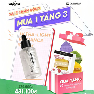 Serum dưỡng trắng da và cấp ẩm sâu KyungLab Ultra Light Radiance Serum 50ml