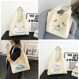  Tủi vải tote Cinnamoroll túi canvas đựng vừa a4 mang đi học đi làm tuicwh1035 