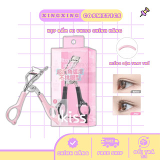   HỎA TỐC  UKISS Kẹp lông mi UKISS Dụng Cụ Uốn Lông Mi Kèm Đệm Thay Thế Tiện Dụng XINGXINGCOSMETICS kẹp bấm mi 