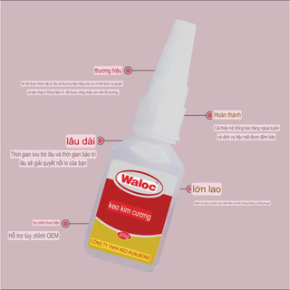 keo waloc betong dán móng ( dán móng siêu chắc)
