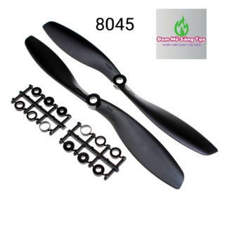 1 cặp Cánh Quạt 8045 8045R CW CCW Màu Đen Chuyên Dụng Cho Máy Bay Điều Khiển Từ Xa F450