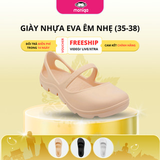 Giày nữ Thái Lan EVA đúc nguyên khối – Nhẹ, chống nước, dễ vệ sinh – Đi học & đi chơi Monobo – NICKY