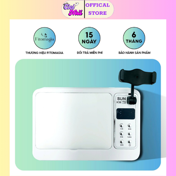 Máy Hơ Gel SUN T9 Chính Hãng 96W - 78 Bóng LED,Hơ Nhanh,Có Cảm Biến,Tặng Kèm Giá Đỡ,Bảo Hành 6 tháng