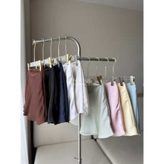 (LINK MỚI) MINI Skirt Chân váy lụa 2 lớp xoè nhẹ có quần bảo hộ Peachtea Corner