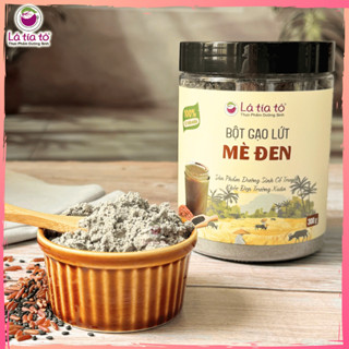  BỘT GẠO LỨT NẢY MẦM MÈ ĐEN 300GR - LÁ TÍA TÔ 