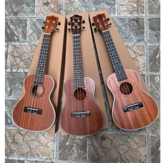 Đàn ukulele size 23 ukulele concert tặng bao, gỗ nguyên tấm G4U guitar
