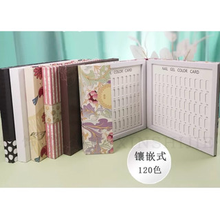 SALE XEM KỸ NGOẠI HÌNH SỔ TRƯNG MÓNG MẪU 120 Ô( màu ngẫu nhiên)