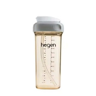 Bình ống hút Hegen Straw cup V2,V3 PPSU 330ml cho bé