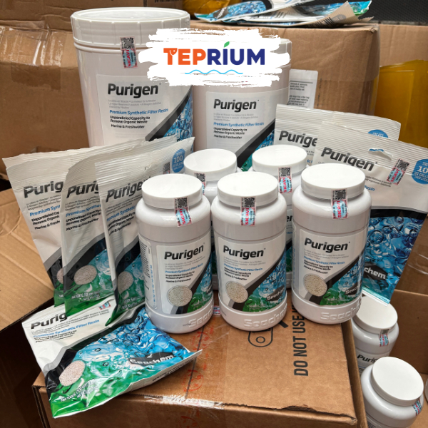 Vật Liệu Lọc Purigen Seachem, Vật Liệu Lọc Giúp Trong Nước, Dùng Cho Hồ Thủy Sinh, Hồ Cá Tép / Tepri