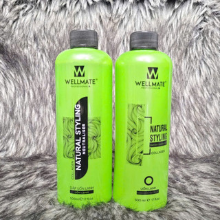 [1 cặp] Uốn lạnh wellmate 500ml giúp xoăn tóc
