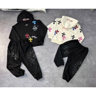  Bộ quần áo nỉ hoodie thu đông cho bé trai hình welcome set áo nỉ mũ quần jogger trẻ em,TPKIDS. M870  