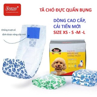  Tã quần chó đực Dono dòng CAO CẤP  Bỉm dán Dono Tã chó đực siêu mềm thấm hút tốt tiện lợi 