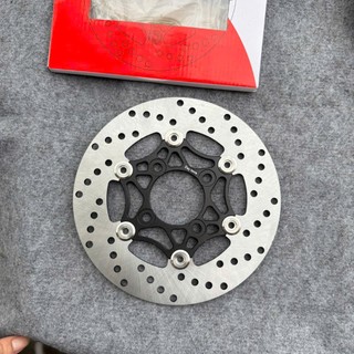 Đĩa Daytona 220mm 6 khoen inox 304 ép thuỷ lực lòng nhôm cnc