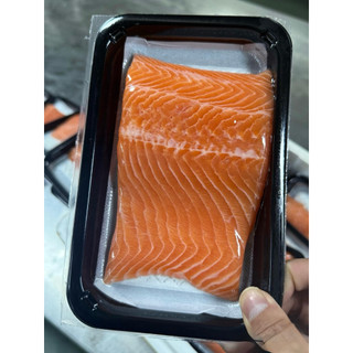 Fillet cá hồi hữu cơ Nauy hàng bay (còn da)