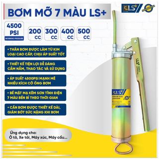 Súng bơm mỡ bò dung tích 400cc LS