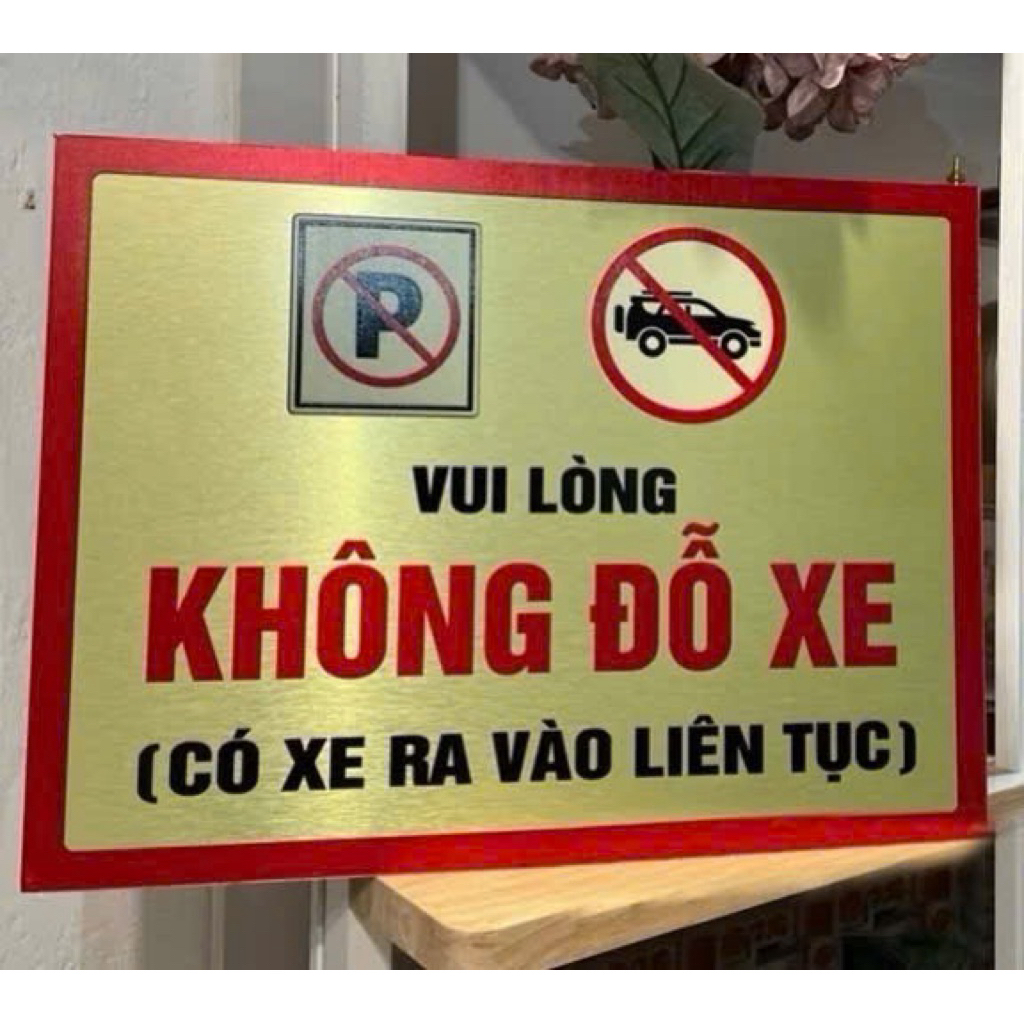 Biển Báo Cấm Đỗ Xe –  Biển Báo khu vực cấm đỗ xe ô tô, xe máy - Biển Báo Cấm Đổ Rác Có Camera