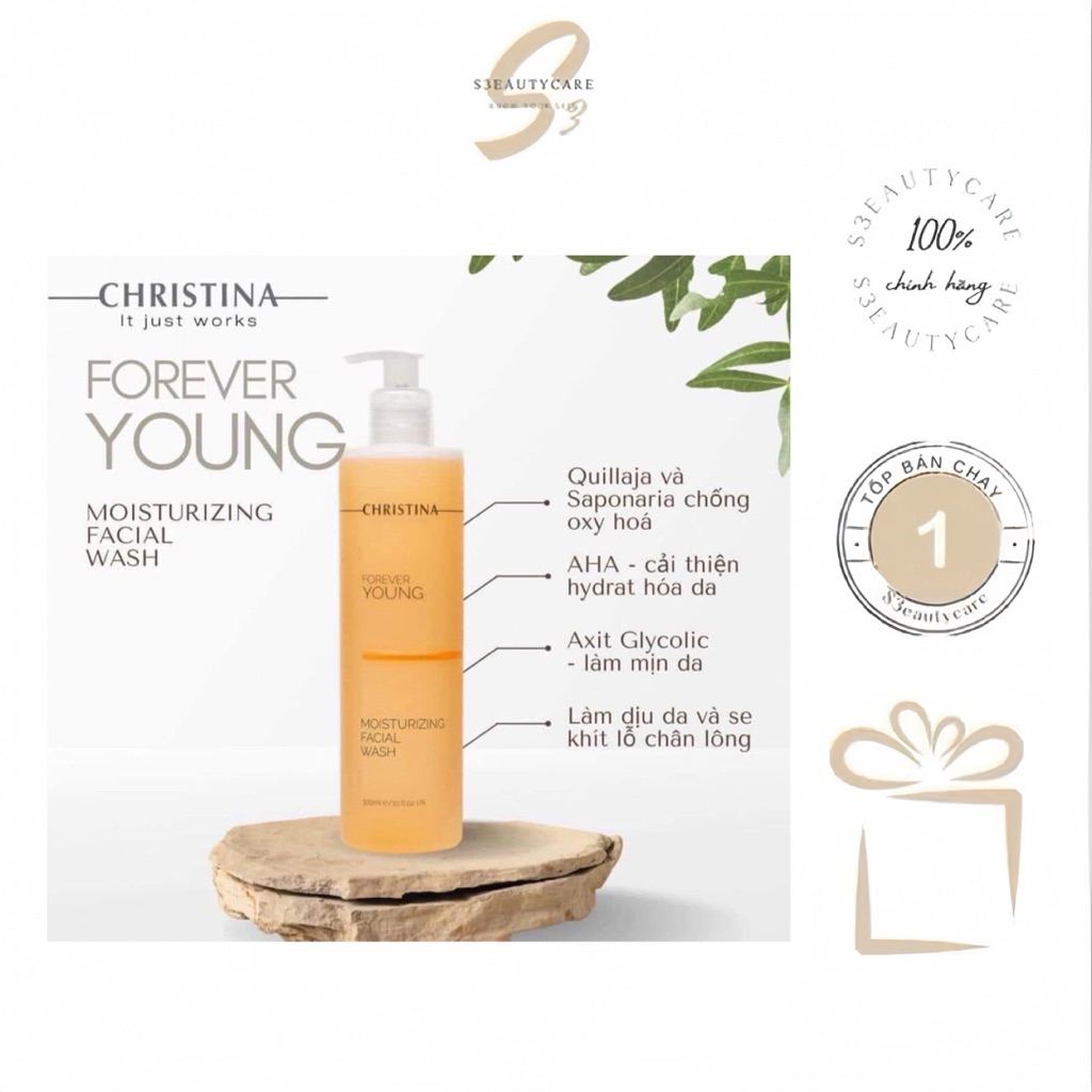 Sữa rửa mặt Christina Forever Young
